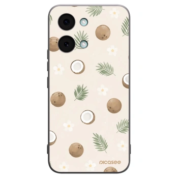 Picasee silikonowe czarne etui na Xiaomi Poco X8 Pro Max - Coconut Breeze