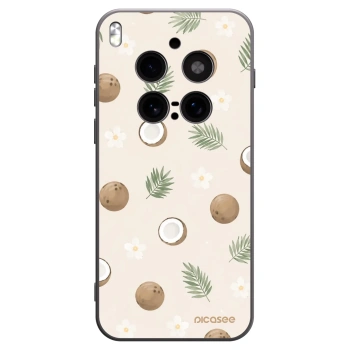 Picasee silikonowe czarne etui na Vivo X300 Pro - Coconut Breeze
