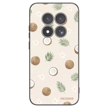 Picasee silikonowe czarne etui na Xiaomi Redmi Note 15 Pro 5G - Coconut Breeze
