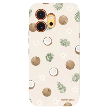 Picasee silikonowe czarne etui na Honor 600 - Coconut Breeze