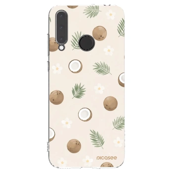 Picasee silikonowe przeźroczyste etui na Honor 20 Lite - Coconut Breeze