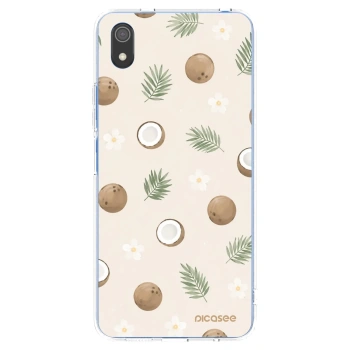 Picasee silikonowe przeźroczyste etui na Xiaomi Redmi 7A - Coconut Breeze