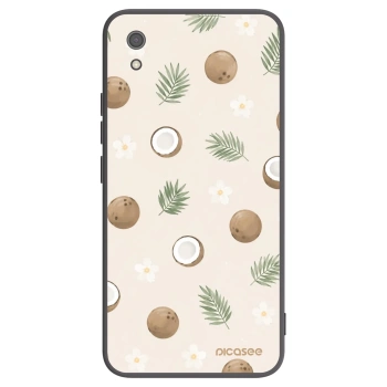 Picasee silikonowe czarne etui na Xiaomi Redmi 7A - Coconut Breeze