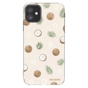 Picasee silikonowe przeźroczyste etui na Apple iPhone 11 - Coconut Breeze