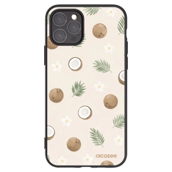 Picasee silikonowe czarne etui na Apple iPhone 11 Pro - Coconut Breeze