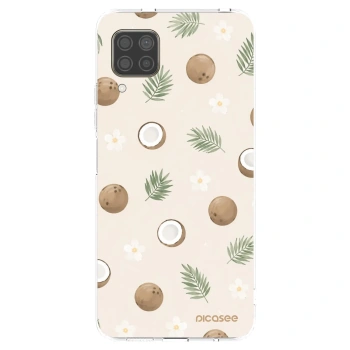 Picasee silikonowe przeźroczyste etui na Huawei P40 Lite - Coconut Breeze