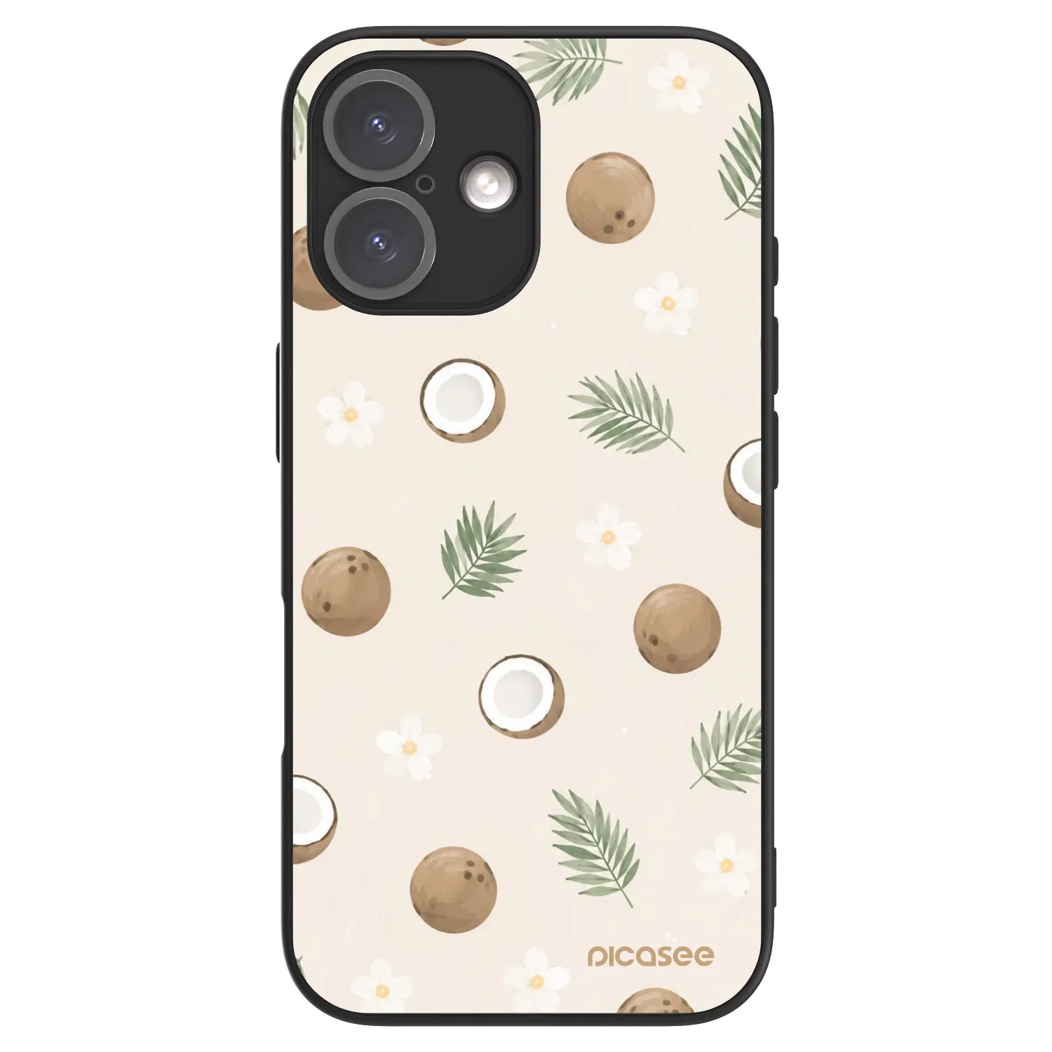 Picasee ULTIMATE CASE MagSafe pro Apple iPhone 16 - Coconut Breeze