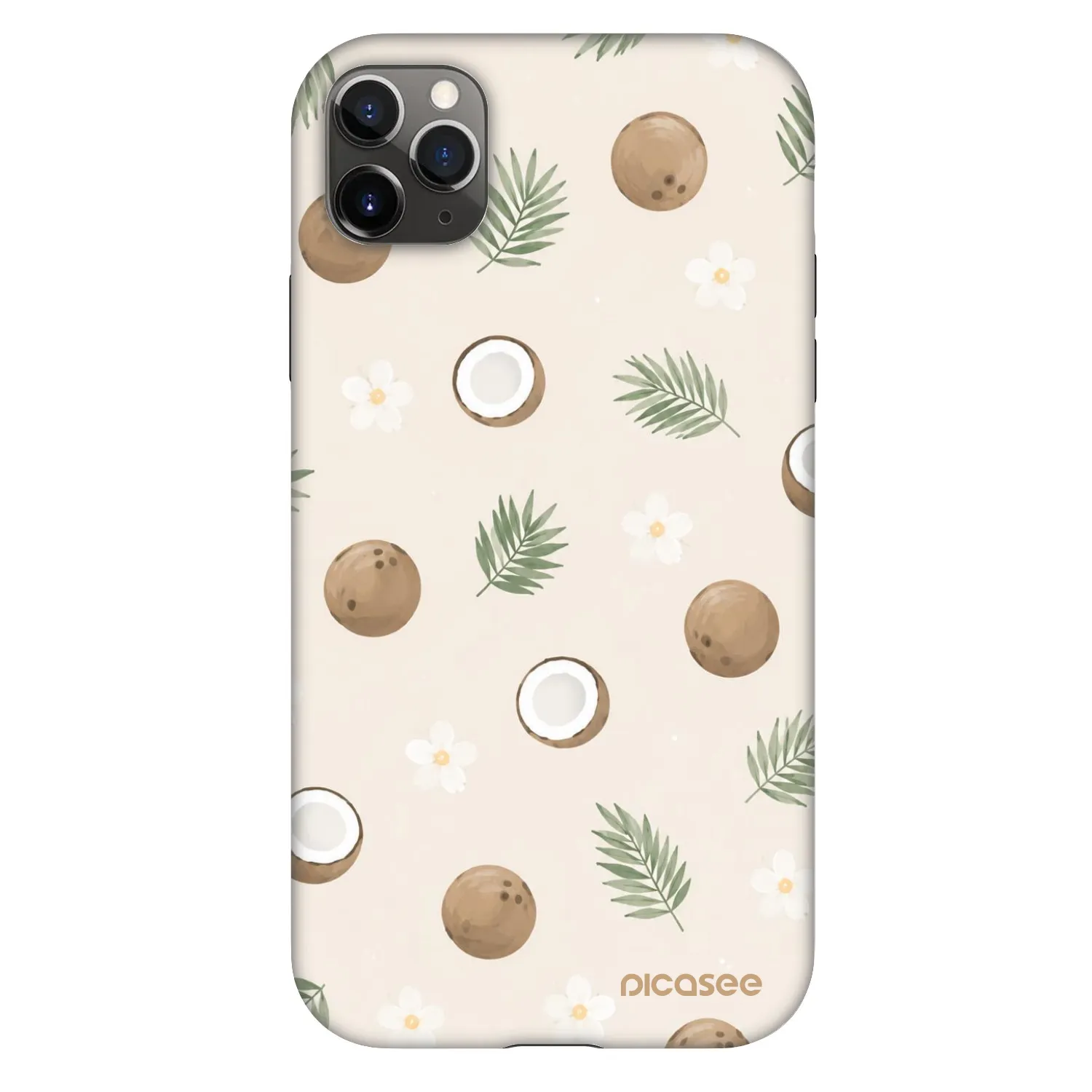 Picasee Fashion Case na Apple iPhone 11 Pro Max - Coconut Breeze