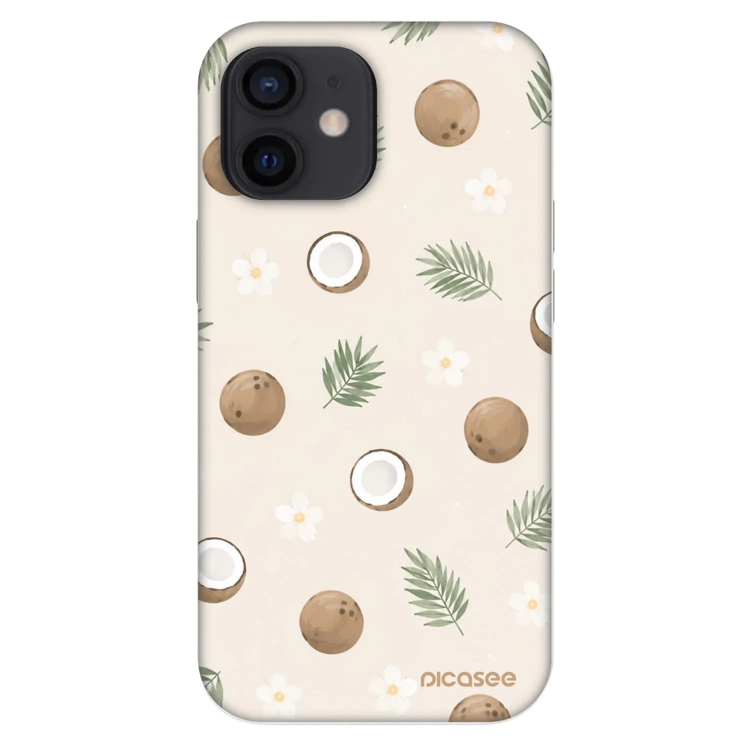 Picasee Fashion Case na Apple iPhone 12 mini - Coconut Breeze