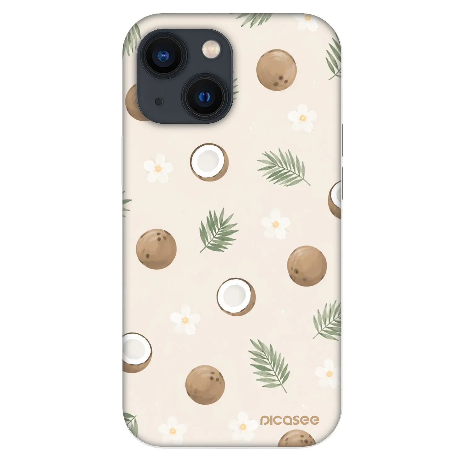 Picasee Fashion Case na Apple iPhone 13 mini - Coconut Breeze