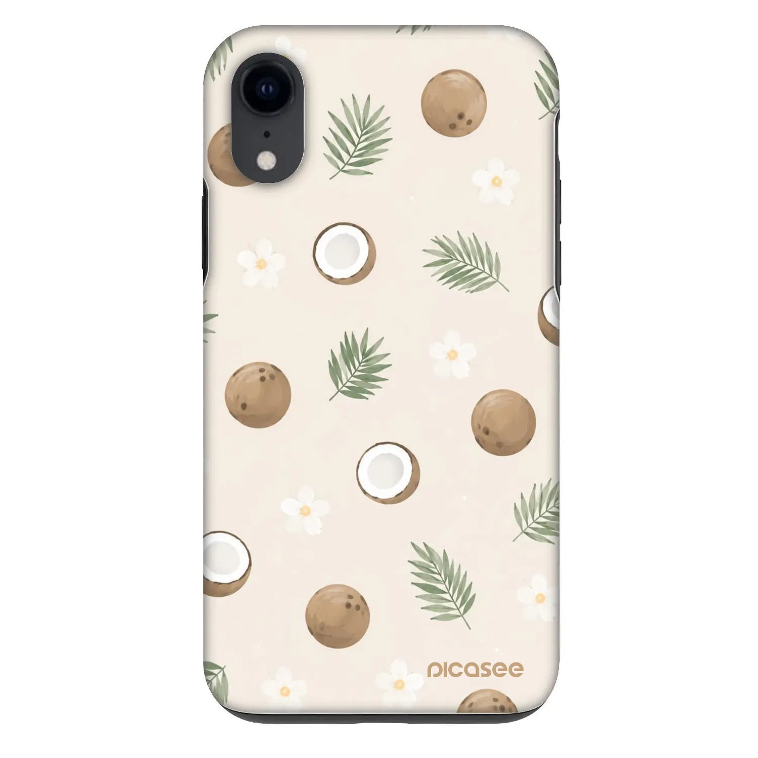 Picasee Fashion Case na Apple iPhone XR - Coconut Breeze