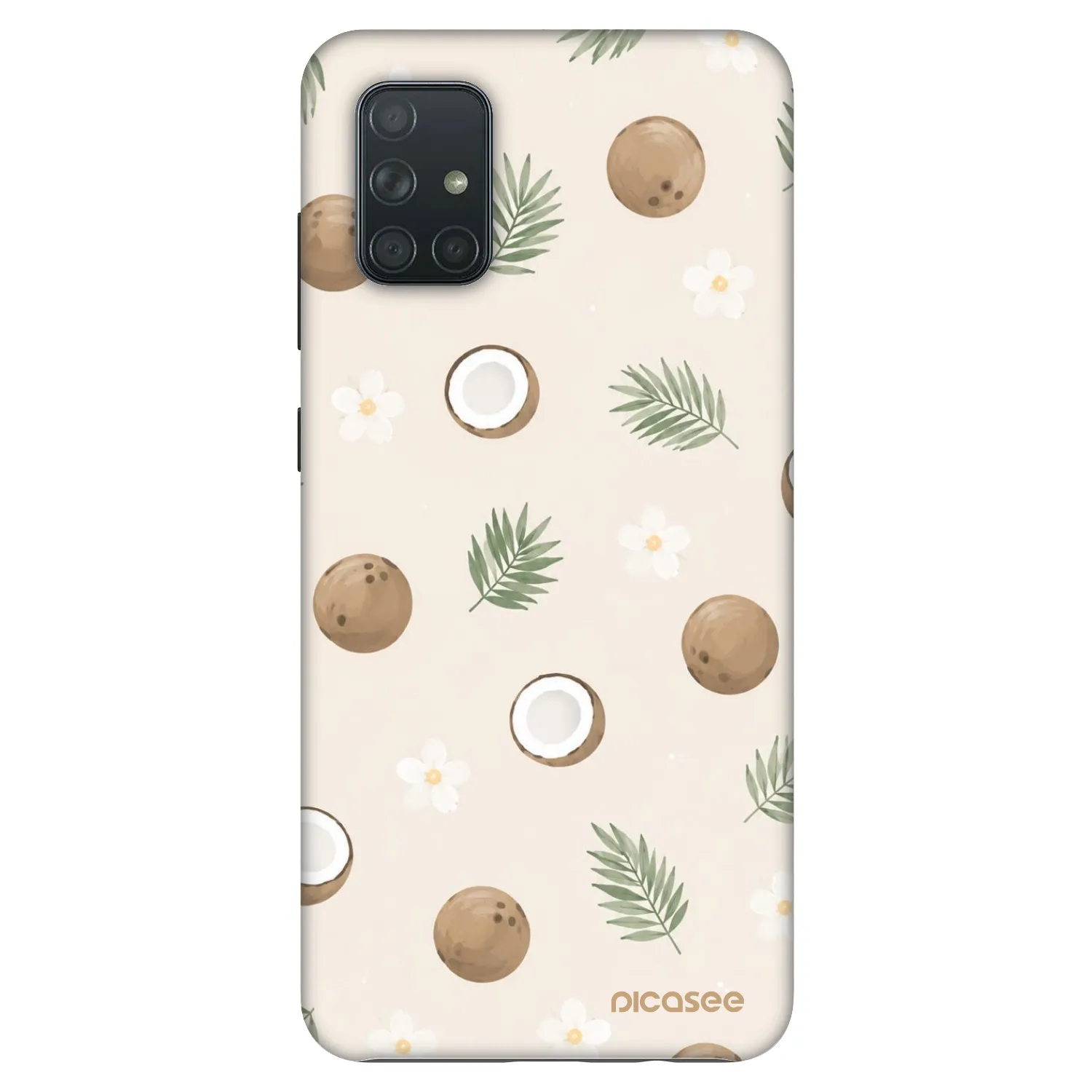 Picasee Fashion Case na Samsung Galaxy A71 A715F - Coconut Breeze