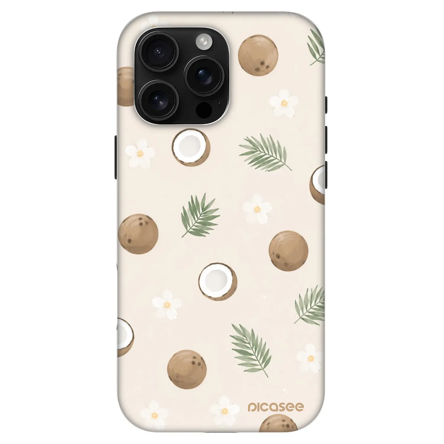 Picasee Fashion Case MagSafe na Apple iPhone 16 Pro Max - Coconut Breeze
