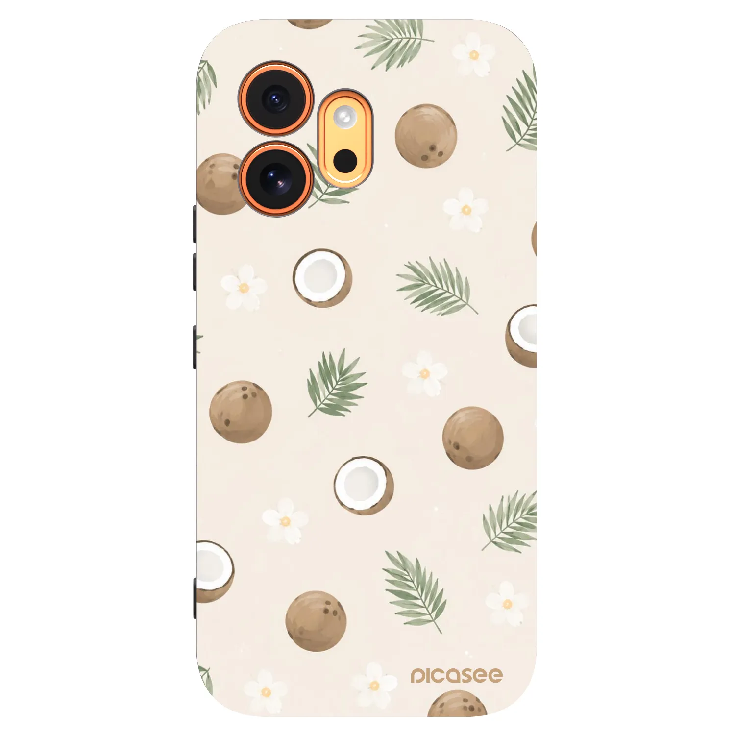 Picasee silikonowe czarne etui na Honor 600 - Coconut Breeze