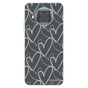 Picasee silikonowe przeźroczyste etui na Xiaomi Mi 10T Lite - Lots of love