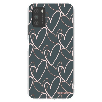 Picasee silikonowe przeźroczyste etui na Xiaomi Poco M3 - Lots of love