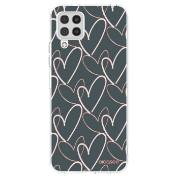 Picasee silikonowe przeźroczyste etui na Samsung Galaxy A22 A225F 4G - Lots of love