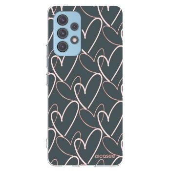 Picasee silikonowe przeźroczyste etui na Samsung Galaxy A53 5G A536 - Lots of love