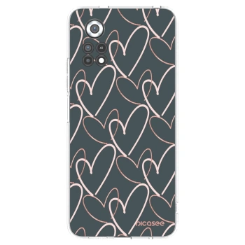 Picasee silikonowe przeźroczyste etui na Xiaomi Poco X4 Pro 5G - Lots of love