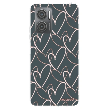 Picasee silikonowe przeźroczyste etui na Xiaomi Redmi 10 5G - Lots of love