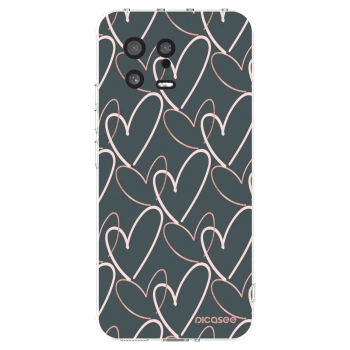 Picasee silikonowe przeźroczyste etui na Xiaomi 13 - Lots of love