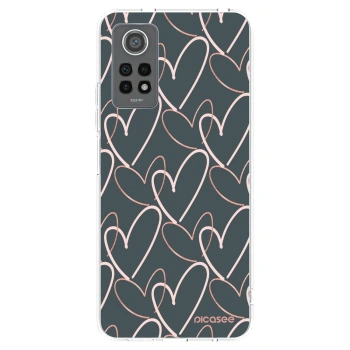 Picasee silikonowe przeźroczyste etui na Xiaomi Redmi Note 12 Pro 4G - Lots of love