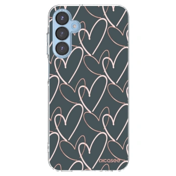 Picasee silikonowe przeźroczyste etui na Samsung Galaxy A15 A156B 5G - Lots of love