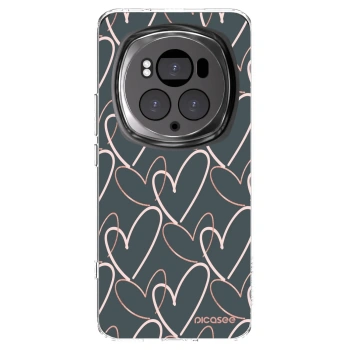 Picasee silikonowe przeźroczyste etui na Honor Magic6 Pro - Lots of love