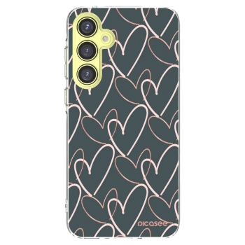 Picasee silikonowe przeźroczyste etui na Samsung Galaxy A35 5G A356B - Lots of love