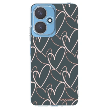 Picasee silikonowe przeźroczyste etui na Xiaomi Redmi 13C 5G - Lots of love