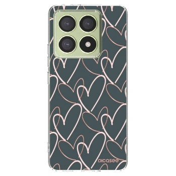 Picasee silikonowe przeźroczyste etui na Xiaomi 14T - Lots of love