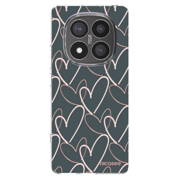 Picasee silikonowe przeźroczyste etui na Xiaomi Redmi Note 14 Pro+ 5G - Lots of love