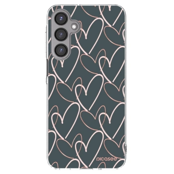 Picasee silikonowe przeźroczyste etui na Samsung Galaxy A16 5G - Lots of love