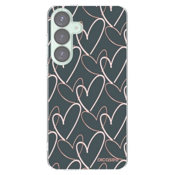 Picasee silikonowe przeźroczyste etui na Samsung Galaxy S25+ 5G - Lots of love