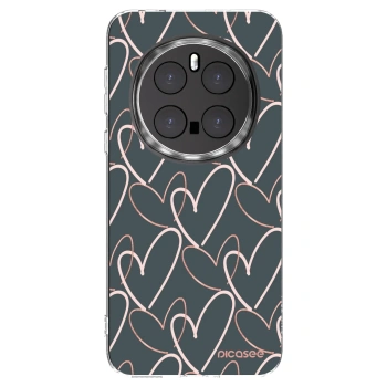Picasee silikonowe przeźroczyste etui na Honor Magic7 Pro 5G - Lots of love