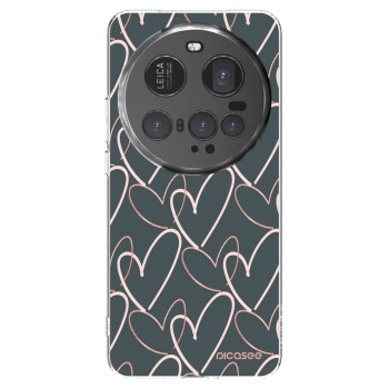 Picasee silikonowe przeźroczyste etui na Xiaomi 15 Ultra - Lots of love