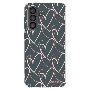 Picasee silikonowe przeźroczyste etui na Samsung Galaxy A56 5G A566B - Lots of love