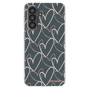 Picasee silikonowe przeźroczyste etui na Samsung Galaxy A36 5G - Lots of love