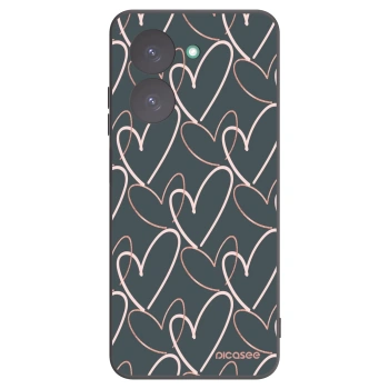 Picasee silikonowe czarne etui na Xiaomi Redmi A5 - Lots of love