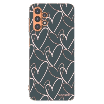 Picasee silikonowe przeźroczyste etui na Samsung Galaxy A13 5G - Lots of love