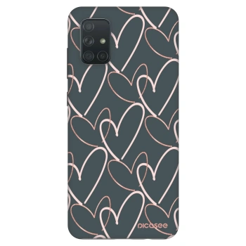 Etui na Samsung Galaxy A71 A715F - Lots of love
