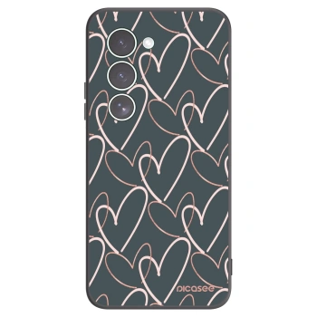 Picasee silikonowe czarne etui na Xiaomi Redmi 15 5G - Lots of love