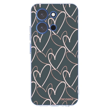 Picasee silikonowe przeźroczyste etui na Xiaomi Redmi 15C 4G - Lots of love