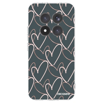 Picasee silikonowe przeźroczyste etui na Xiaomi Redmi Note 15 Pro+ - Lots of love