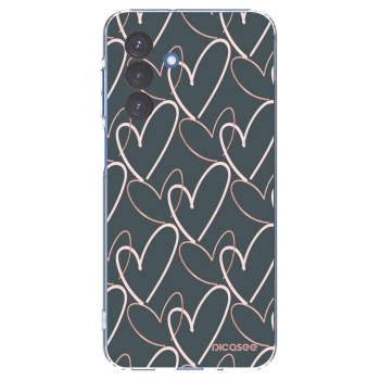 Picasee silikonowe przeźroczyste etui na Samsung Galaxy A17 5G - Lots of love