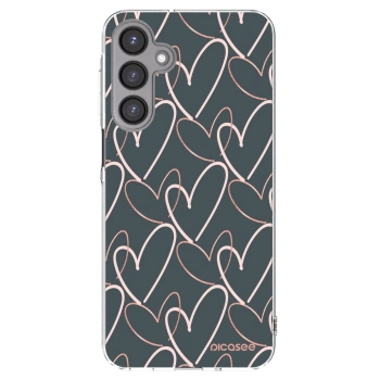Picasee silikonowe przeźroczyste etui na Samsung Galaxy A16 4G - Lots of love