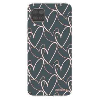 Picasee silikonowe przeźroczyste etui na Huawei P40 Lite - Lots of love