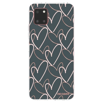Picasee silikonowe przeźroczyste etui na Samsung Galaxy Note 10 Lite N770F - Lots of love