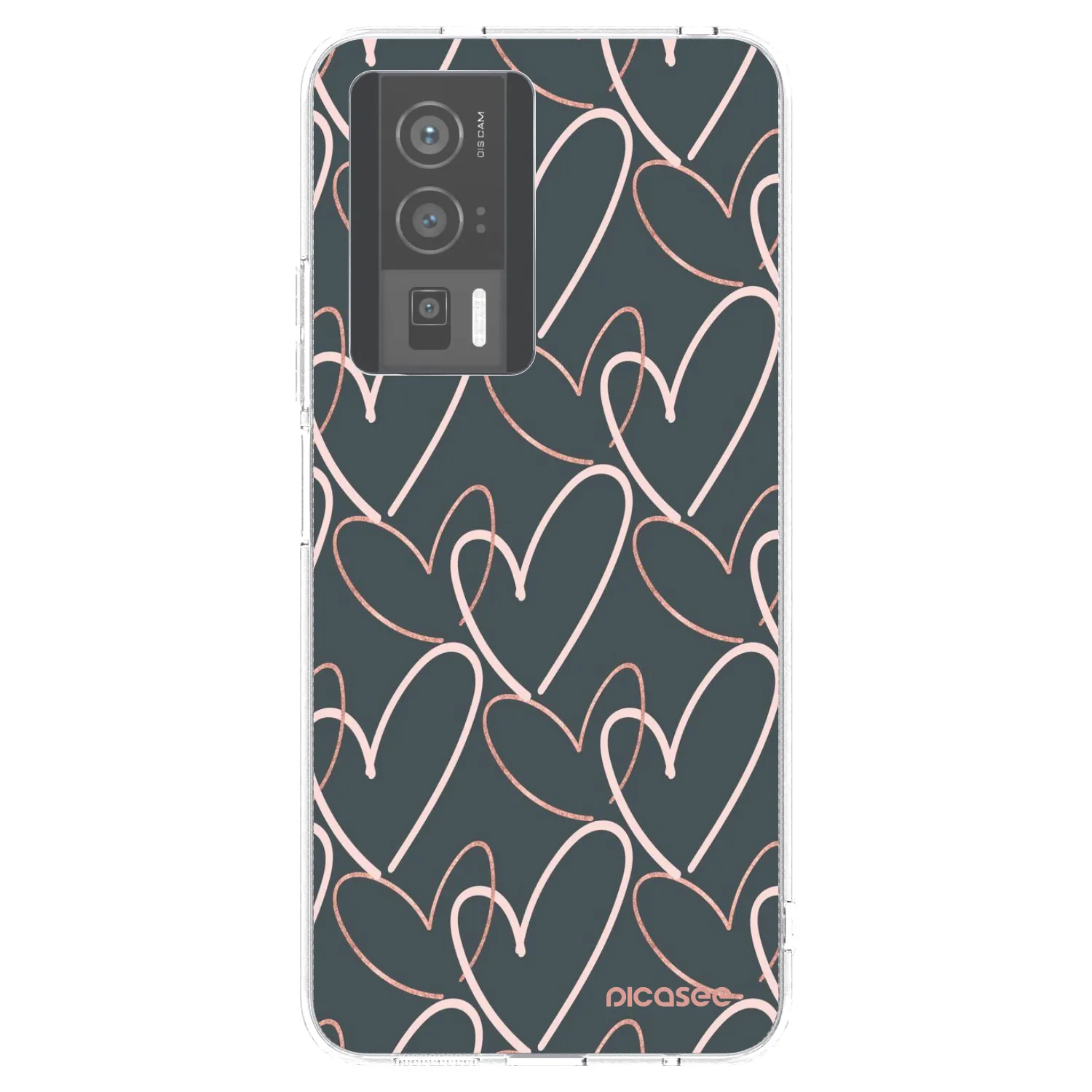 Picasee silikonowe przeźroczyste etui na Xiaomi Poco F5 Pro 5G - Lots of love