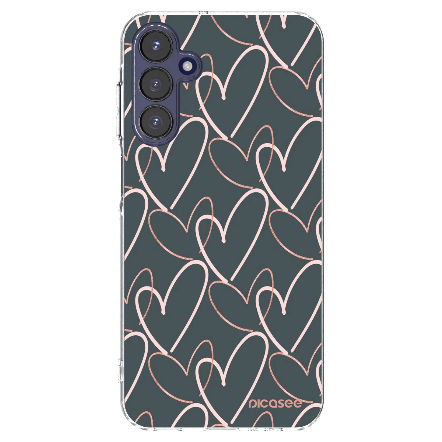 Picasee silikonowe przeźroczyste etui na Samsung Galaxy A15 A155F 4G - Lots of love